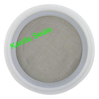 PTFE Tri Clamp Screen Shidan Qabta oo leh SS 316 Mesh