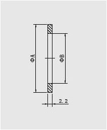 CF flange copper sealgasket